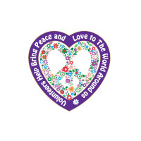 Volunteer Peace and Love Theme